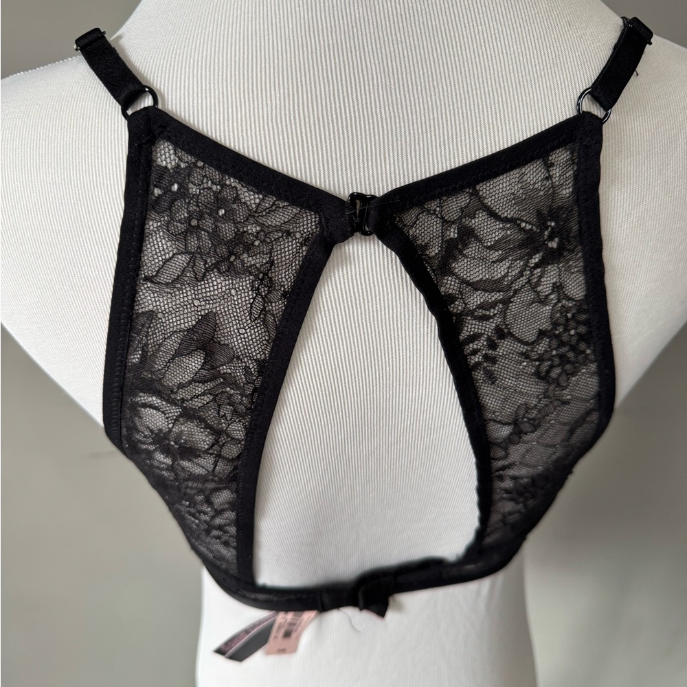 VICTORIA’S SECRET BLACK LACE BRA – SIZE 34B – NEW WITH TAGS – ELEGANT & CHIC 🖤 - Picture 7 of 9